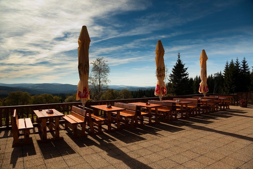 Hotel Alpska Vyhlidka Kvilda Bagian luar foto